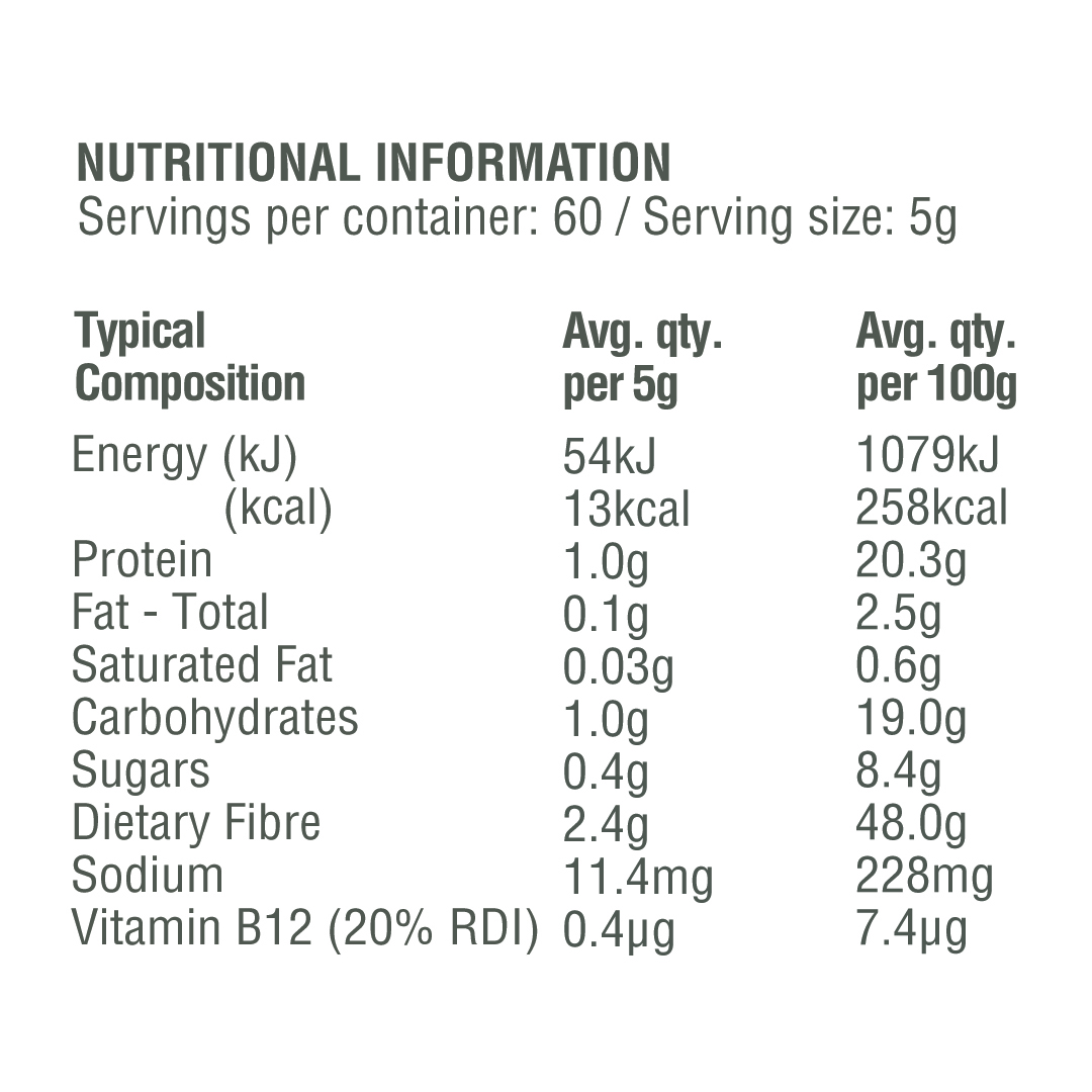 NIP Raw Nutrients Greens 300g